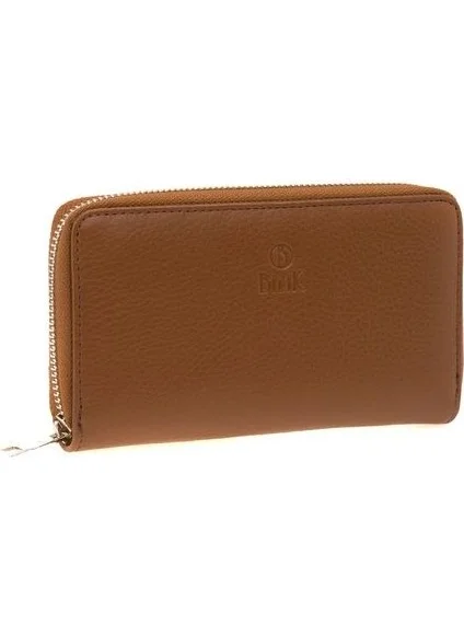 Bilik Deri Bilik Leather Tan Rölax Leather Women's Wallet Bsh 128