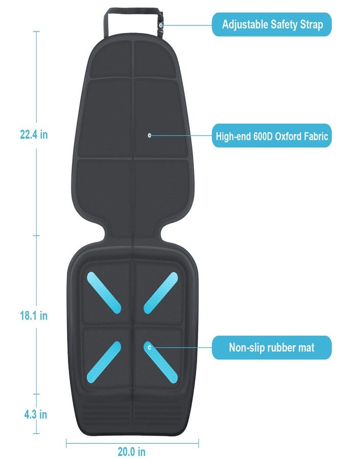 Shynerk Care Car Seat Cover for Baby Child Car Seats, Shynerk Auto Car Seat Protector for Under Car Seats to Protect Automotive Vehicle Leather and Cloth Upholstery - Waterproof and Dirt Resistant - Image 4