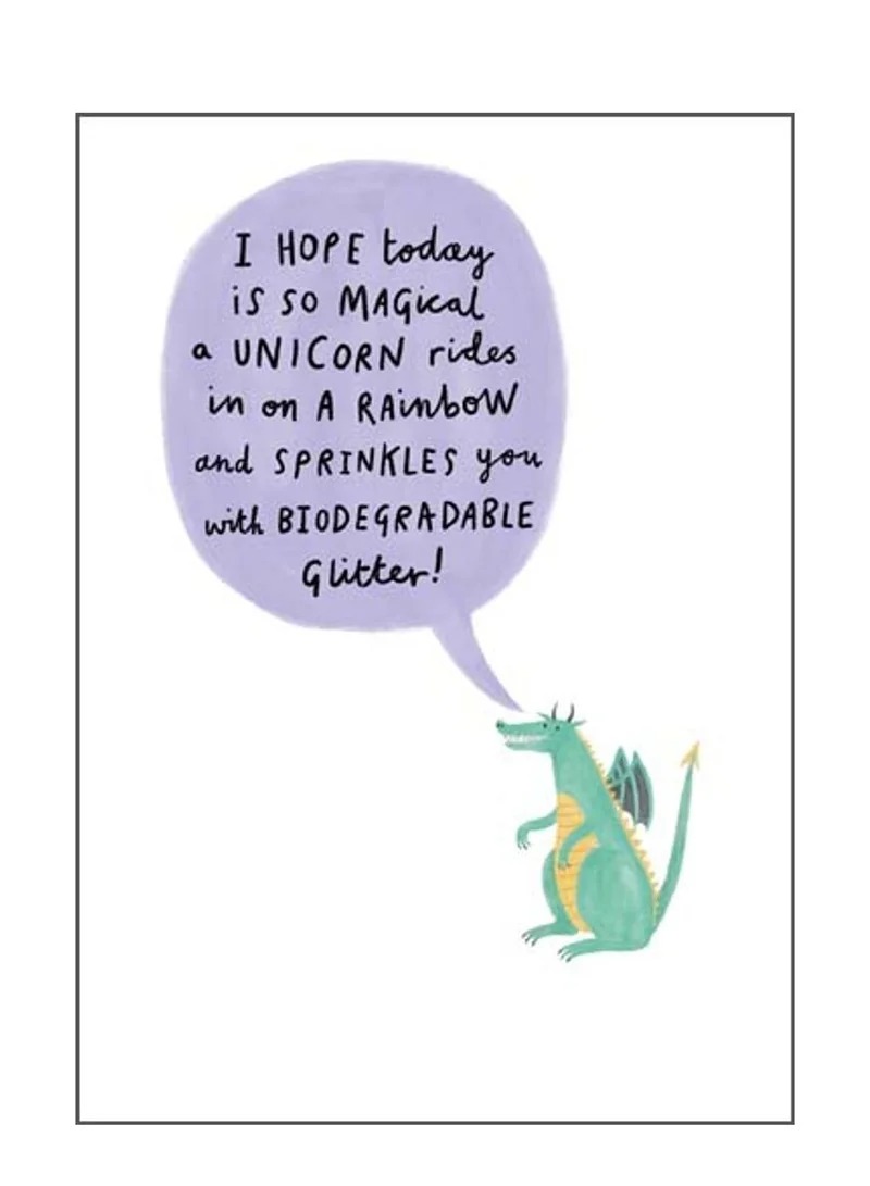 Pigment Magical Day Greeting Card Birthday or Special Event