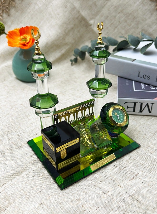 MHONGWEI Islamic Element Handicrafts, Home Decoration Gifts, Simplified Architectural Souvenirs, High-end Office Desktop Ornaments - Image 2