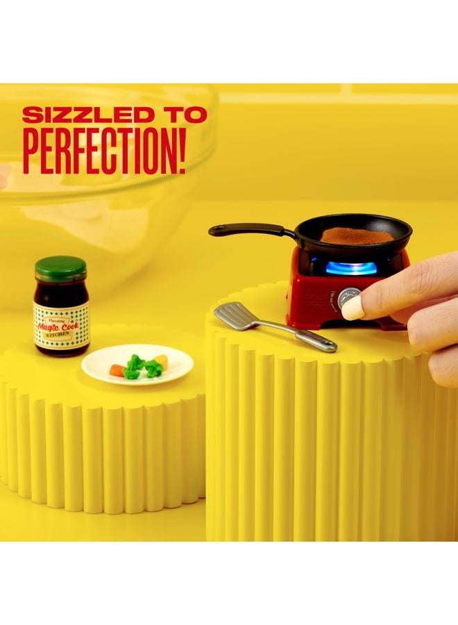 Mini Brands Really Works Magic Cook Kitchen Capsule Series 1 Cupcake Maker & Mixer Set by ZURU, Capsules of Miniature Real Working Kitchen Appliances, Non-Edible Collectible Toy Mystery Capsule - Image 2