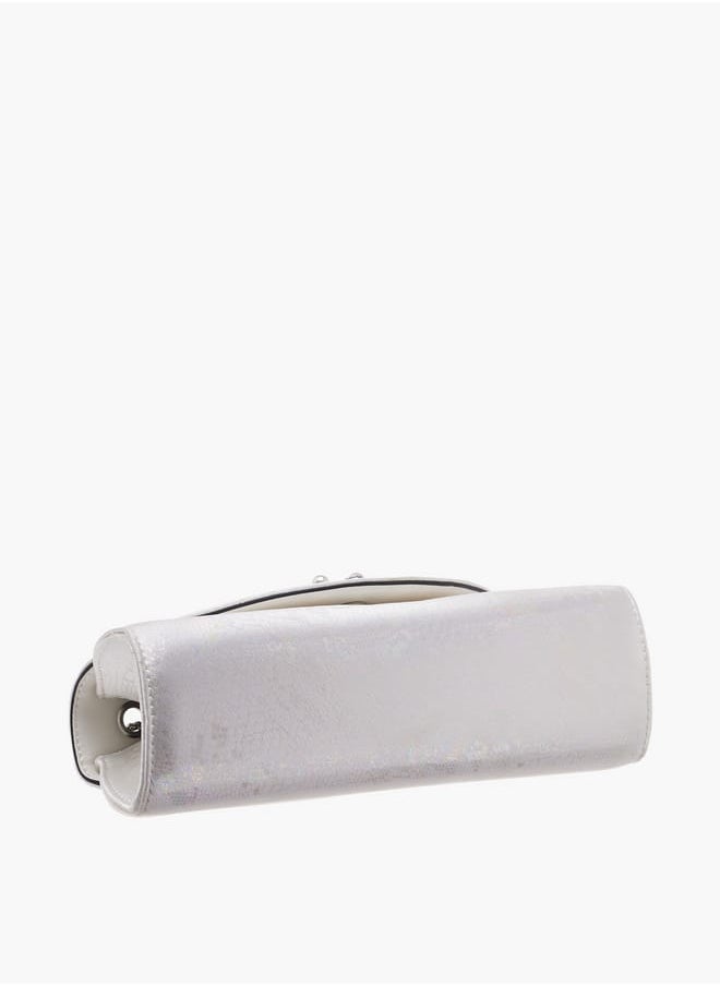 Celeste - Women's Embellished Clutch with Flap Closure and Detachable Strap Ramadan Collection - Image 1