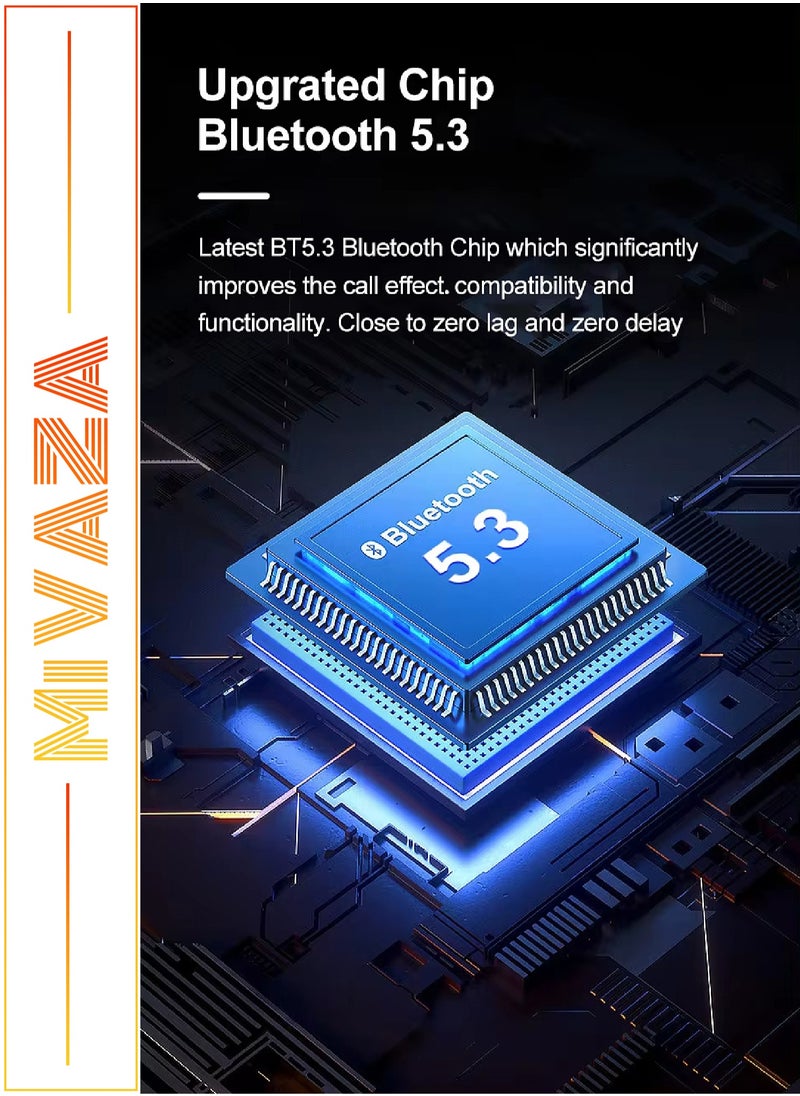 Mi VAZA - Wireless Bluetooth Speaker - Portable Mini Speaker With Battery and Bluetooth - 2x8 W Subwoofer with RGB Ambient Light - TWS Stereo Sound - IPX5 Waterproof - Support TF Card - Image 1