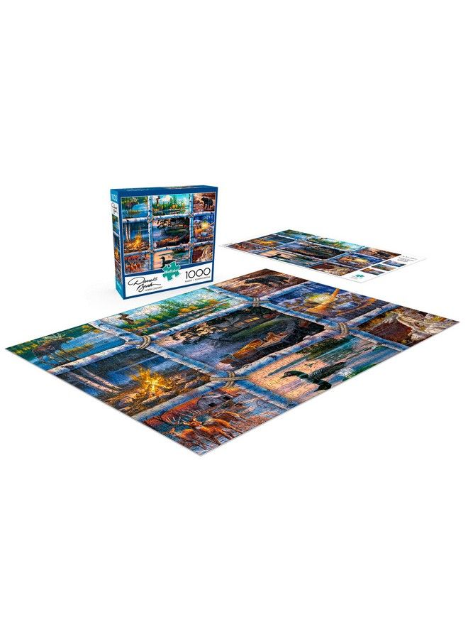 Buffalo Games Darrell Bush North Country 1000 Piece Jigsaw Puzzle Blue - Image 5