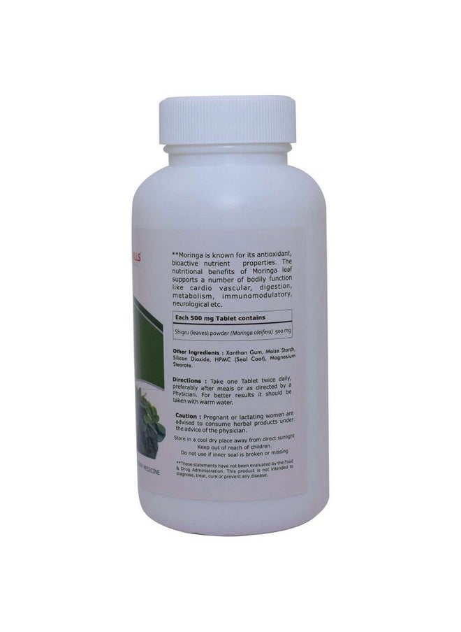 HERBAL HILLS Herbal Hills Moringa Tablets (120 Tablets (Pack of 4))  - Image 4