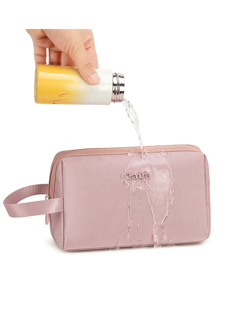 Chantria Light Pink Premium Lightweight Carry All Bag for Women Water Resistant Multifunctional Clutch Bag with Multiple Pockets, CB00637- Light Pink  | Best Price UAE