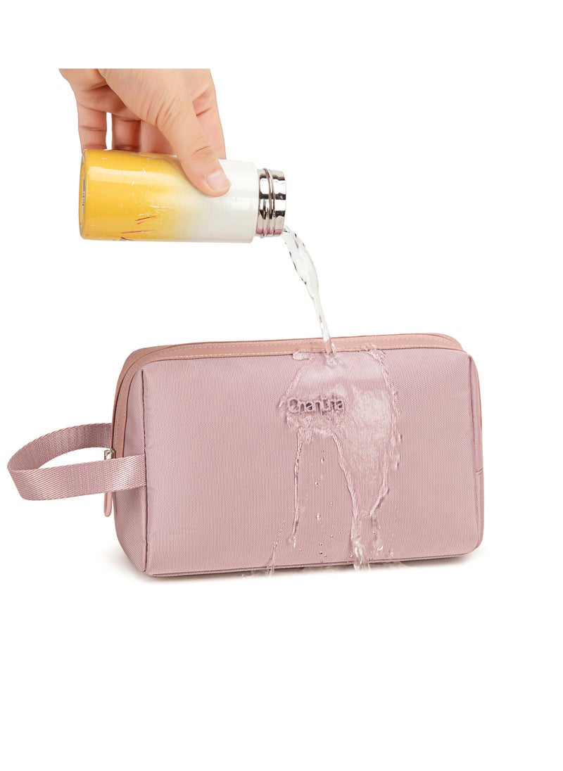 Chantria Premium Lightweight Carry All Bag for Women Water Resistant Multifunctional Clutch Bag with Multiple Pockets, CB00637- Light Pink  - Image 4