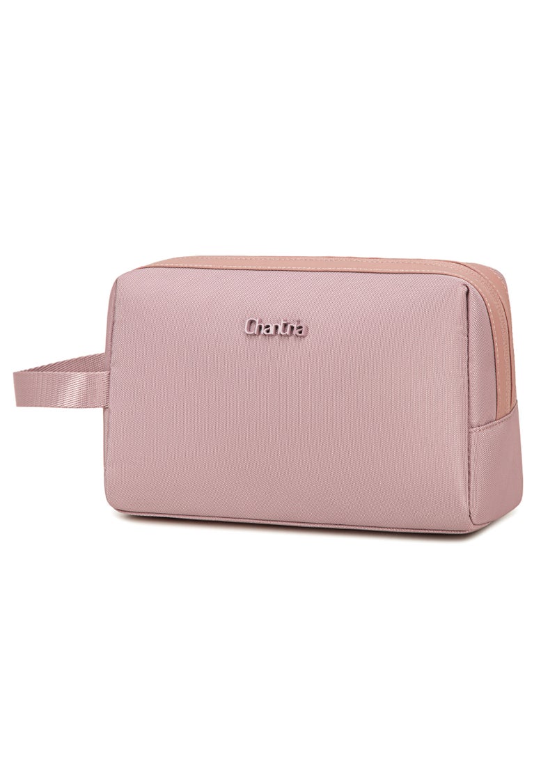 Chantria Premium Lightweight Carry All Bag for Women Water Resistant Multifunctional Clutch Bag with Multiple Pockets, CB00637- Light Pink  - Image 1