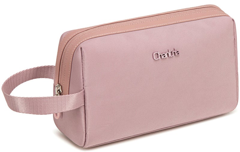 Chantria Premium Lightweight Carry All Bag for Women Water Resistant Multifunctional Clutch Bag with Multiple Pockets, CB00637, Light Pink - Image 3
