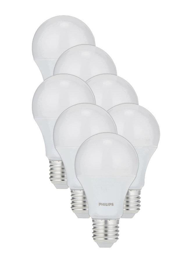 Philips LED Bulb 9W E27 6500K 230V, Cool Daylight (Pack of 7)  - Image 1