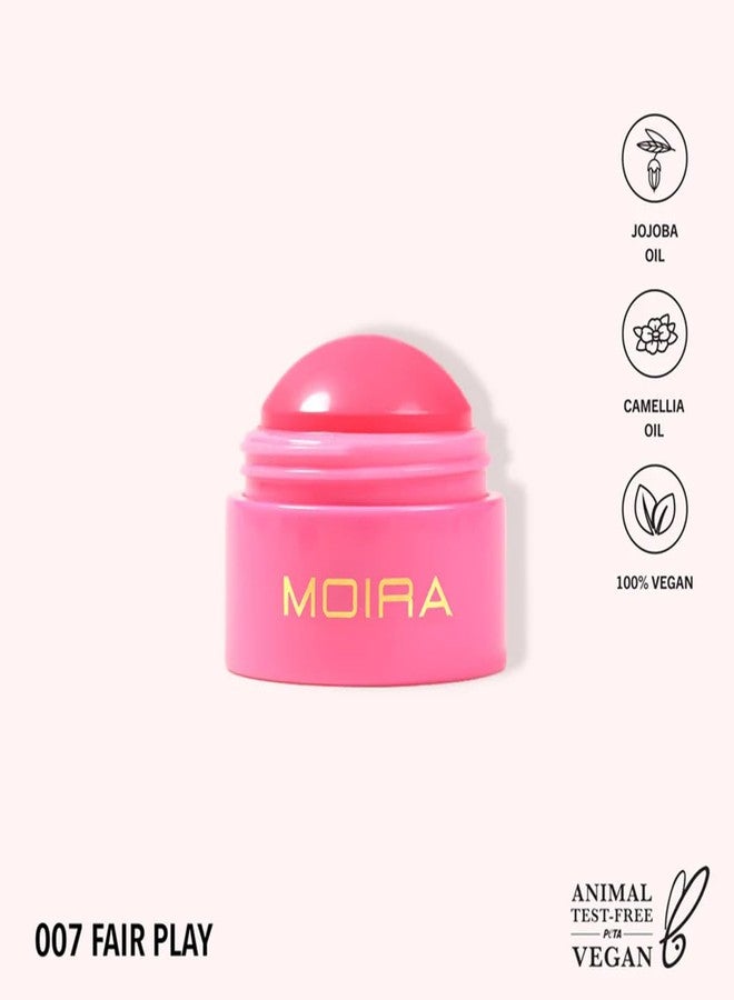 moira Soft Blush Balm (007, Fair Play) - Image 2