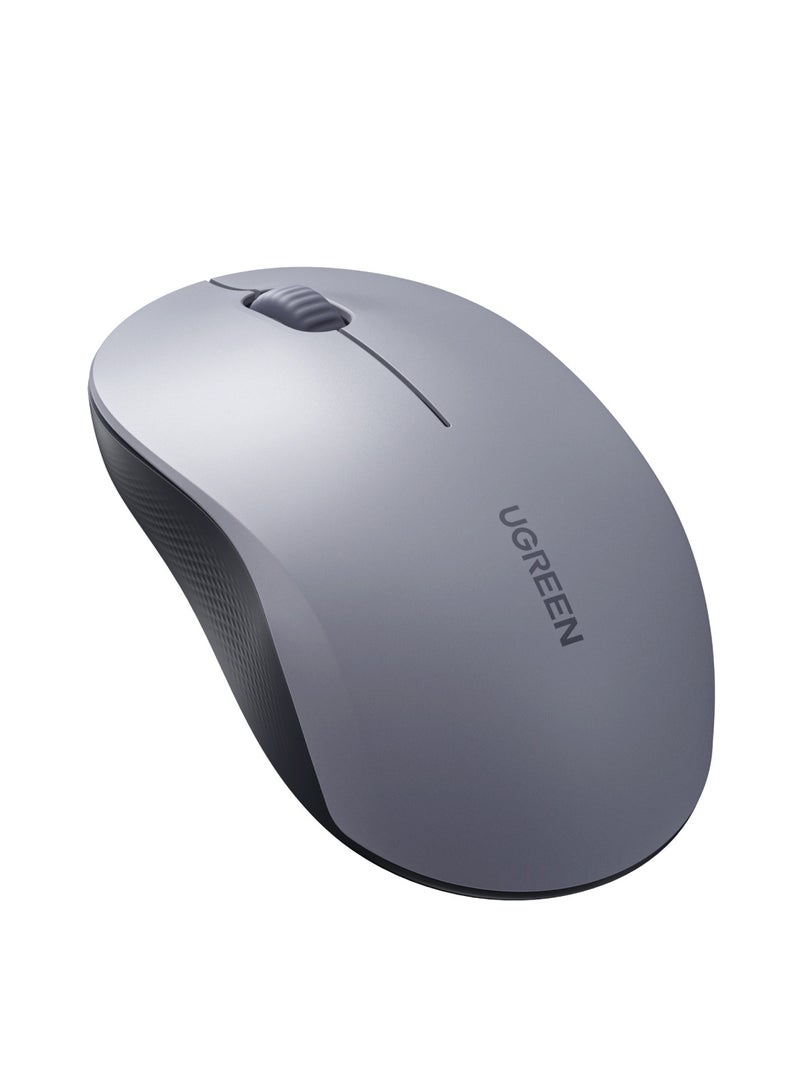 يو جرين Mouse Wireless Bluetooth Mouse Dual Mode USB & Bluetooth Two Devices Supported 10M Distance, Silent Click 4 Adjustable DPI Up to 4000 Ergonomic Design Smooth Scroll Skin-friendly Material Plug & Play - Image 1