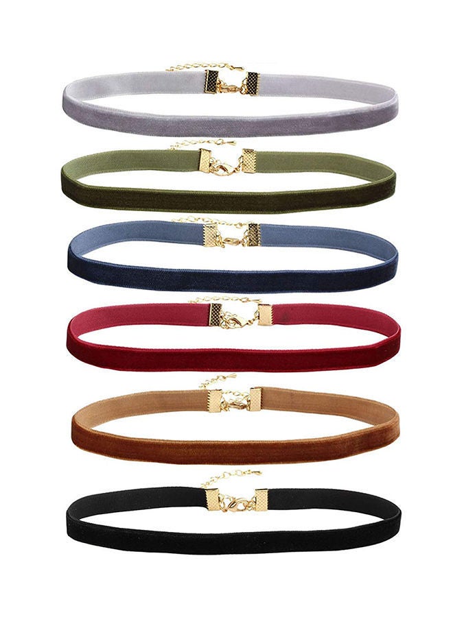 NIBEMINENT Velvet Choker Necklaces for Tattoo Collar Lace Adjustable