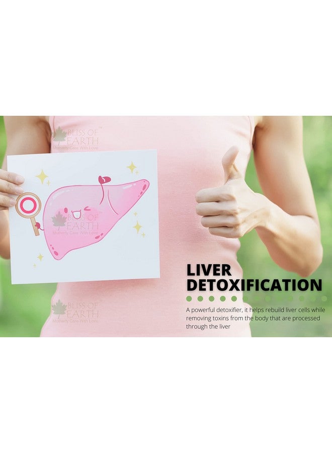 BLISS OF EARTH بليس أوف إيرث 500 جرام بذور الشوك الحليب غذاء عضوي خارق لتنظيف الكبد، تعزيز المناعة والتحكم في سكر الدم. - Image 2