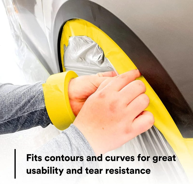 MARKQ Automotive Masking Tape 6-Pieces, 2 Inch X 20 Yard Size - Image 5