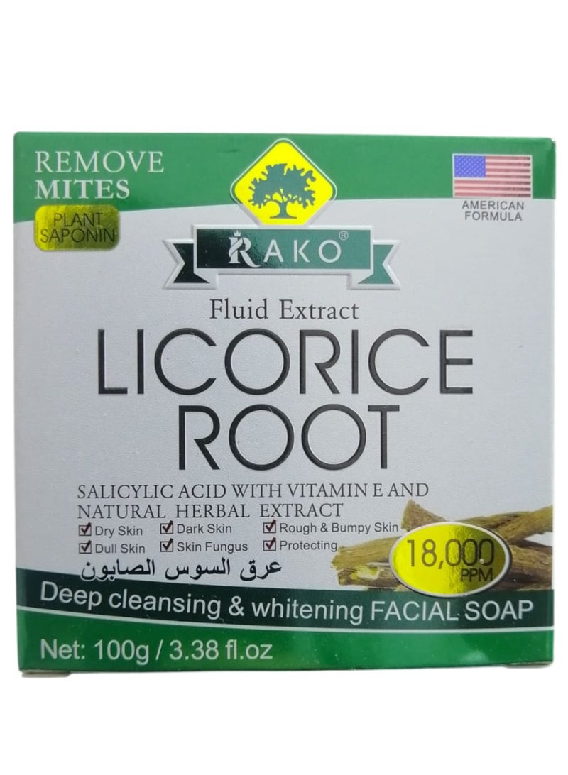 RAKO Facial Soap with Licorice Root - 100 gm
