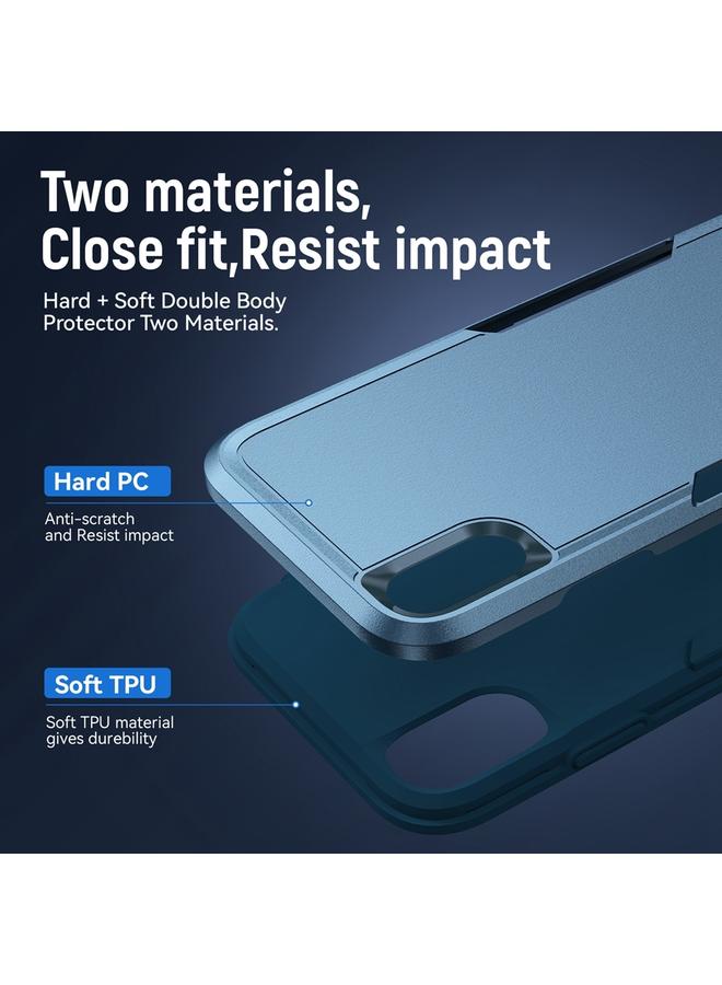 S-TOP Case For iPhone X / XS Pioneer Armor Heavy Duty Shockproof Phone Case - Image 3