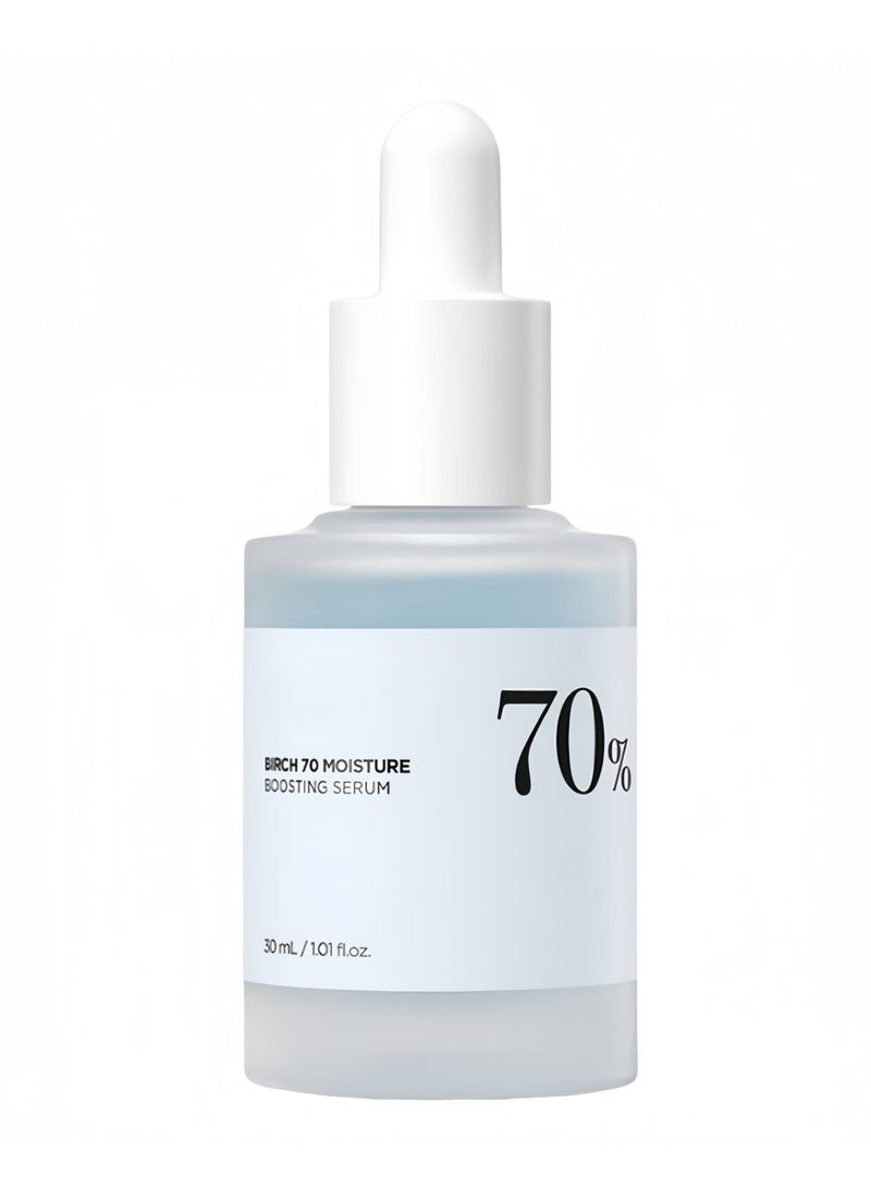 Birch 70 Moisture Boosting Serum 30ml – Deep Hydration, Barrier Strengthening & Soothing Essence with 70% Birch Juice, Hyaluronic Acid & Ceramides