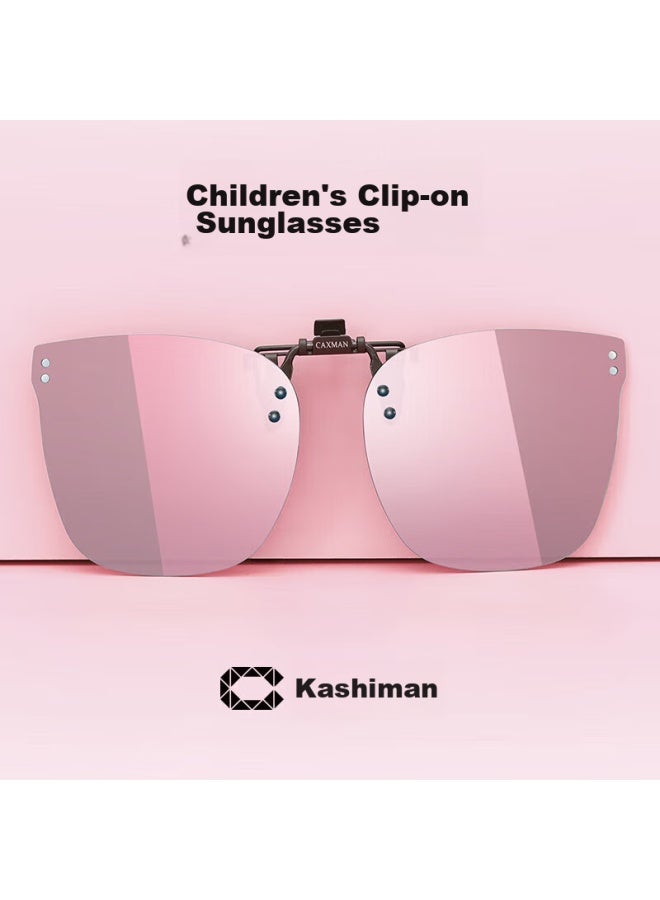 Caxman Children's Myopia Sungl Clip-on Polarized Sungl For Boys And Girls, Uv Protection Anti-glare Sungl - Image 1