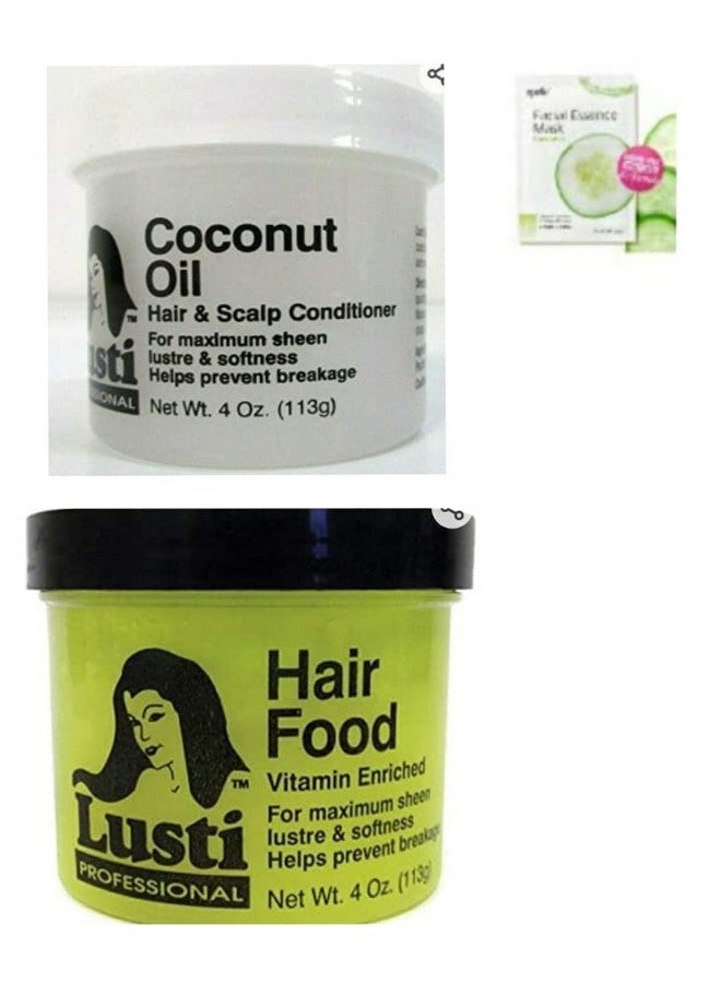 Lusti Coconut Oil Hair & Scalp Conditioner & Hair Food, 4 Oz (Pack Of 2) - Image 5