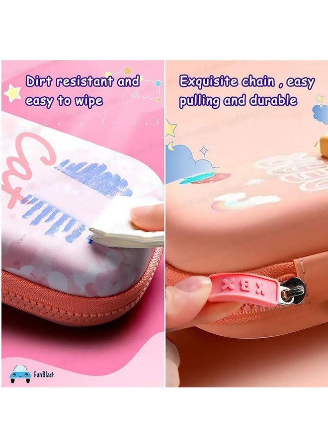 FunBlast Pencil Case-3D Eva Pencil Case Pouch, Pen And Pencil Bag For School Kids, Girls, Kawaii Stationery Storage Box, Zipper Pencil Case For Kids (Big, Ethylene Vinyl Acetate (EVA), Multicolor) - Image 5