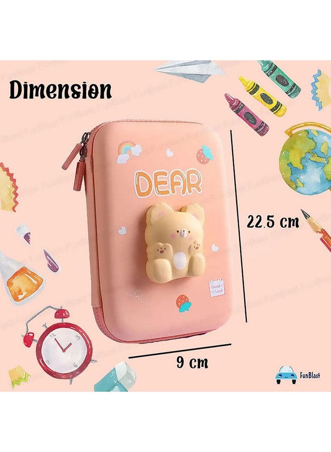 FunBlast Pencil Case-3D Eva Pencil Case Pouch, Pen And Pencil Bag For School Kids, Girls, Kawaii Stationery Storage Box, Zipper Pencil Case For Kids (Big, Ethylene Vinyl Acetate (EVA), Multicolor) - Image 2