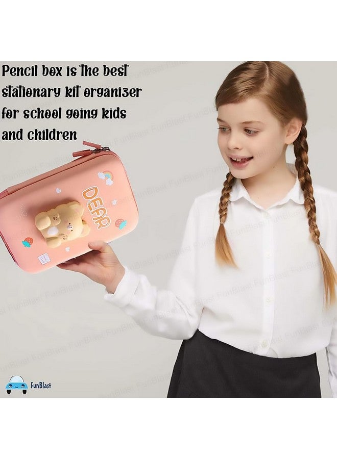 FunBlast Pencil Case-3D Eva Pencil Case Pouch, Pen And Pencil Bag For School Kids, Girls, Kawaii Stationery Storage Box, Zipper Pencil Case For Kids (Big, Ethylene Vinyl Acetate (EVA), Multicolor) - Image 3