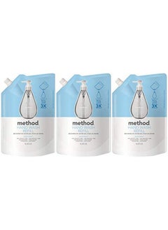 Method Gel Hand Soap Refill Sweet Water 34 Fl Oz (Pack Of 3)  - Image 2