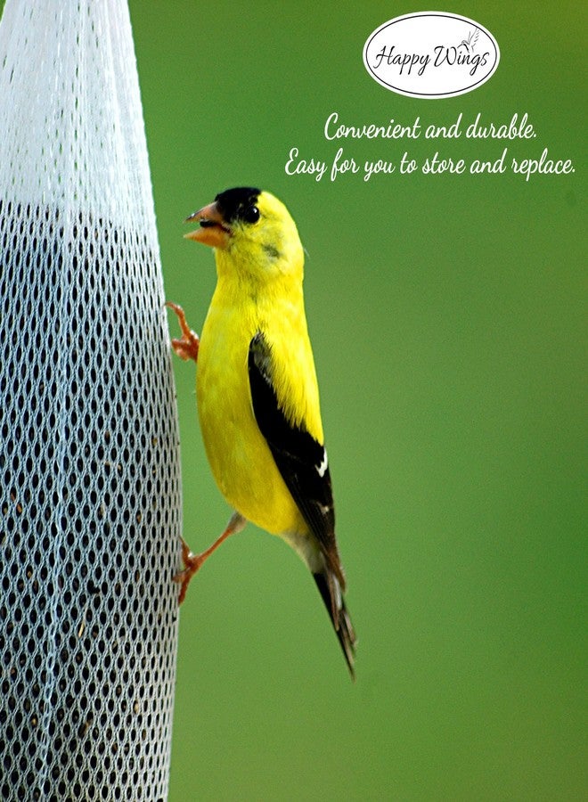 Happy Wings Refillable Nyjer/Thistle Empty Sock - Pack of 3 I Bird Feeder - Image 3