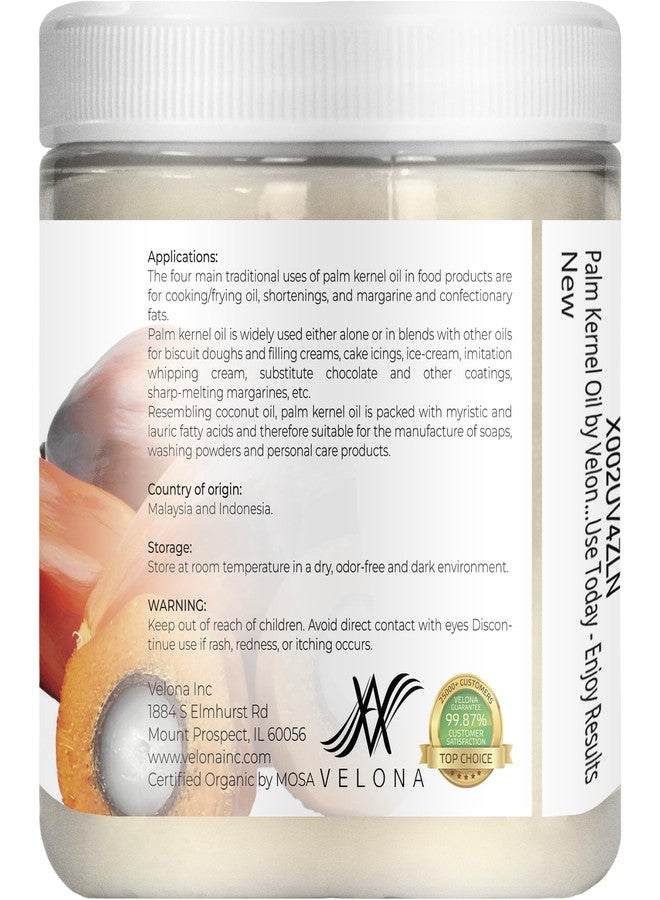 velona USDA Certified Organic Palm Kernel Oil - 8 Fl Oz | 100% Pure and Natural Carrier Oil | Refined, Cold Pressed | Face, Hair, Body & Skin Care | Use Today - Enjoy Results - Image 3