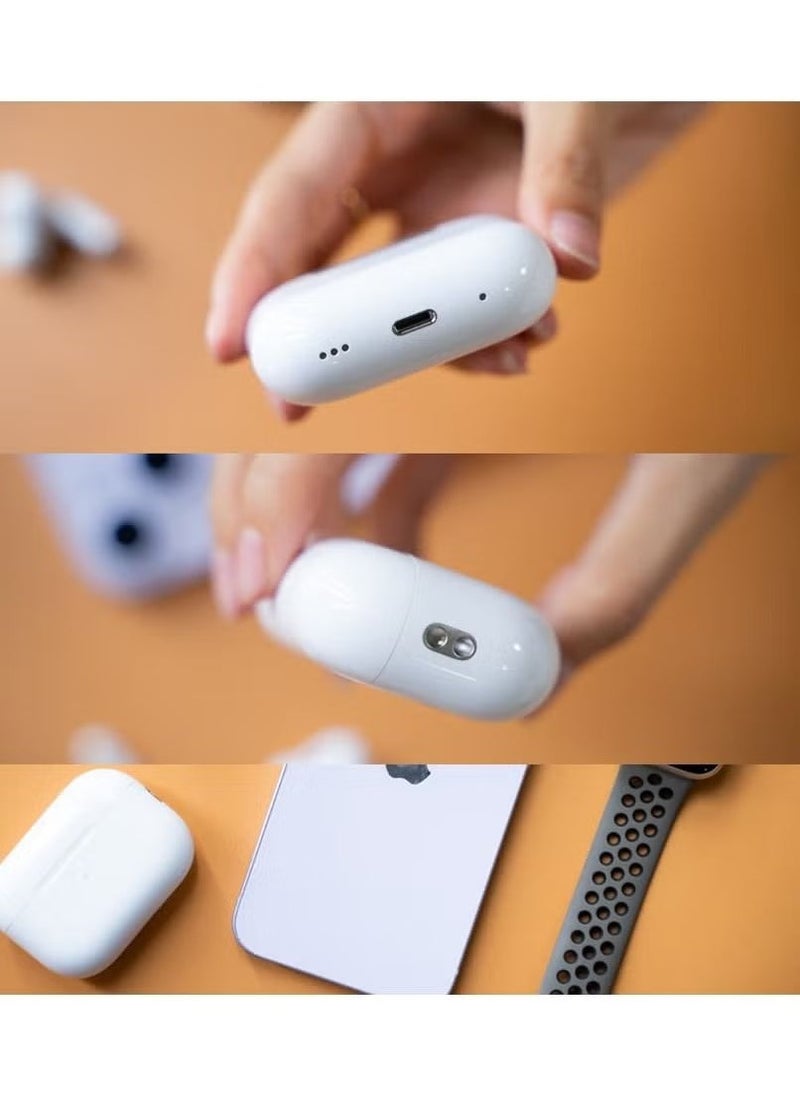 Haino Teko Air 5 Bluetooth Wireless Earphones Pro 2 Design for iPhones - High-Quality Sound, Comfortable Fit, Long Battery Life, and Seamless Connectivity for iOS Devices - Image 4