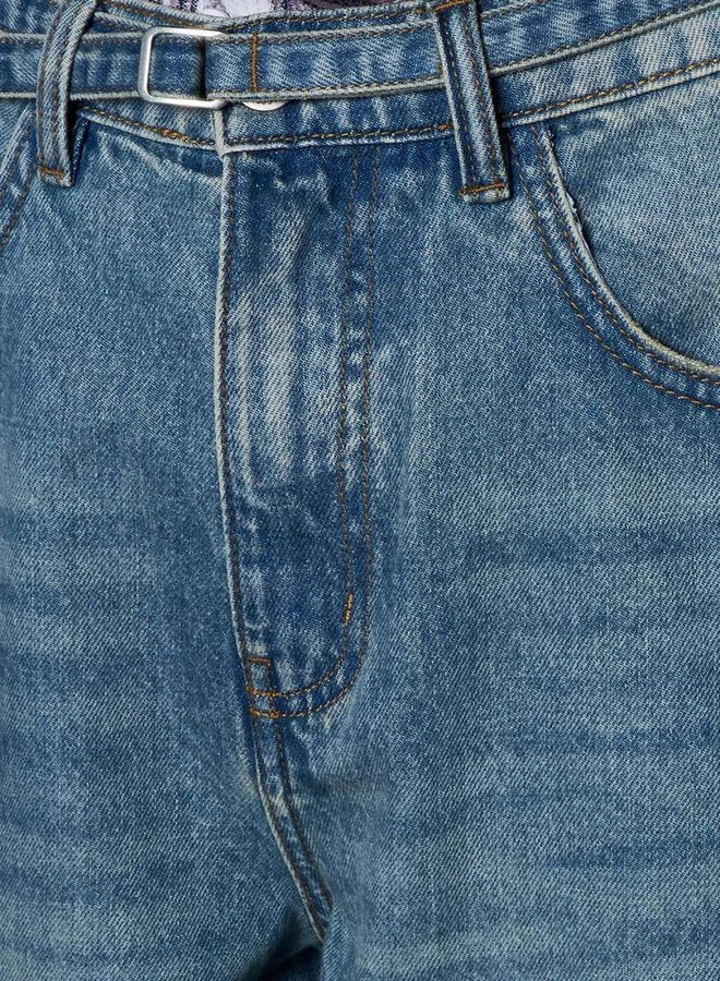 Splash FAV Men Baggy Fit Panelled Jeans