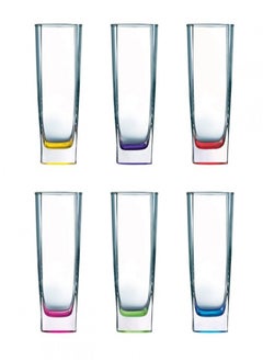 A set of 6 pieces of colored glass, size 33 cl, made in the UAE - pzsku/Z95E4934FECBB6960DD71Z/45/_/1702004372/dee76e17-7886-40fe-8733-2bdbfb3270b5