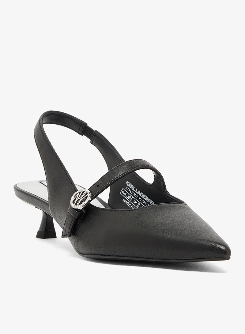 Karl Lagerfeld  Pasha Sling Back Pump for Women | Best Price UAE