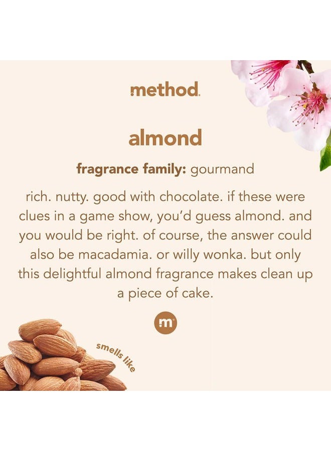 Method Hardwood Floor Cleaner Squirt + Mop Refill, Almond, For Sealed Hardwood and Laminate Floors, 68 Fl Oz (Pack of 1) - Image 3