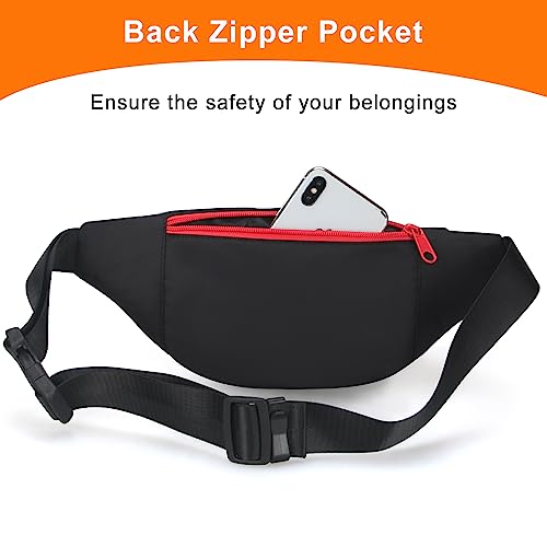 Voikukka Cute Fanny Pack for Women Kids Crossbody Bag Travel Belt Bags Little Girls Fanny Toy Cartoon Mouse World Accessories Outfit Waist Pack Kid Outdoor Trip Essentials for Park Adults Fanny Pack - Image 5