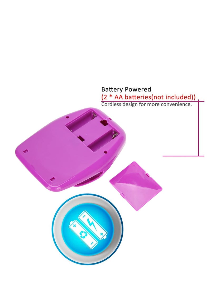 Excefore Electric Mini Nail Dryer, Portable Mini Nail  Dryer, Beauty Mini Nail Polish Dryer, Suitable for Regular Nail Polish (Purple) - Image 5