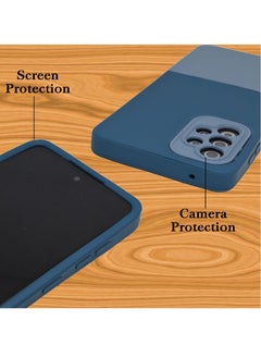 Houmt Samsung A72 Case Cover Soft Silicone Slim Protective Shockproof with Anti-Scratch Microfiber Cloth Lining Back Cover 360 Degree Protection  - Image 2