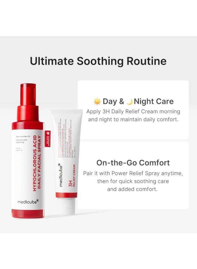 Medicube Hypochlorous Acid 3H Relief Cream Soothing Hydrating Barrier Repair for Sensitive Skin 50ml - Image 2