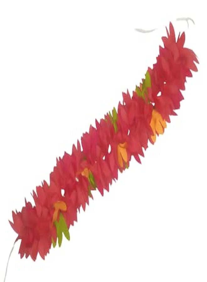 NPRC Hair Gajra in Artificial Flower, Garland Juda Decoration Phool Gazra for Women, Juda Bun Realistic Hair Accessory for Girls (28 CM Long, RED Pack of 1) - Image 4