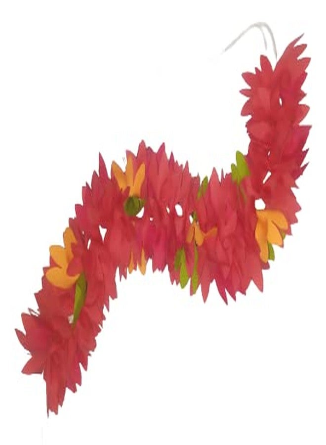 NPRC Hair Gajra in Artificial Flower, Garland Juda Decoration Phool Gazra for Women, Juda Bun Realistic Hair Accessory for Girls (28 CM Long, RED Pack of 1) - Image 3