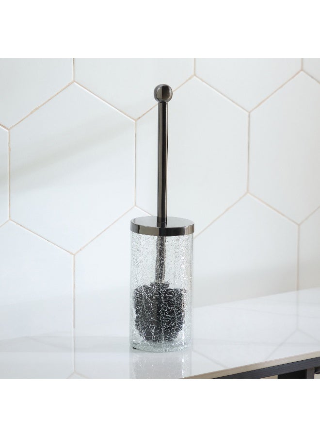 هوم بوكس حامل فرشاة المرحاض كريستال زجاجي - Image 1