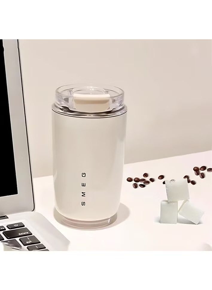 smeg Travel Coffee Mug, 320ml Insulated Beverage Cup With Leakproof Lid, Long Lasting Coffee Tumbler With Lid, Travel Coffee Thermos - Image 5