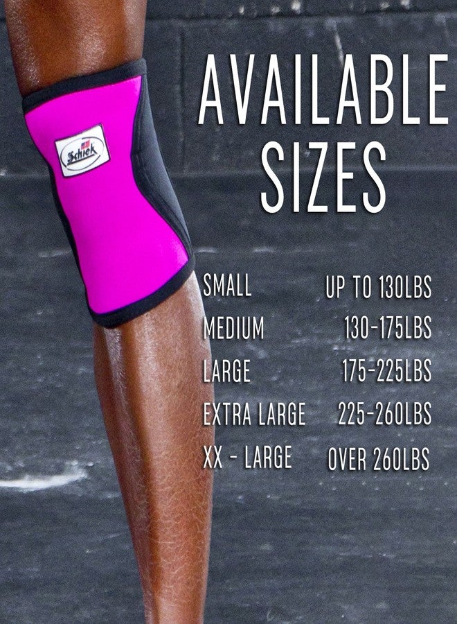 Schiek Sports Women's 1600 Knee Sleeve - Knee Compression Support Sleeve for Weight Lifting - Neoprene Sleeve - Image 5