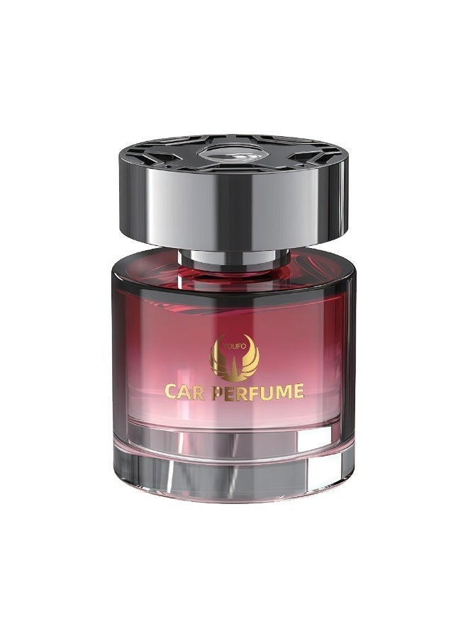 YOUFO car air freshener, a luxurious rose scent... lasting and refreshing. Works without charging or electricity, with a natural formula that gives you a stable and sophisticated rose scent that lasts a long time. - Image 1