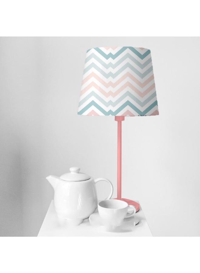 tbshomelamp Fabric Kids Table Lighting 23x45 cm-Multicolour