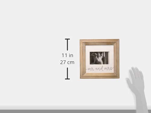 Mud Pie Mrs. Picture Frame  Brown - Image 4