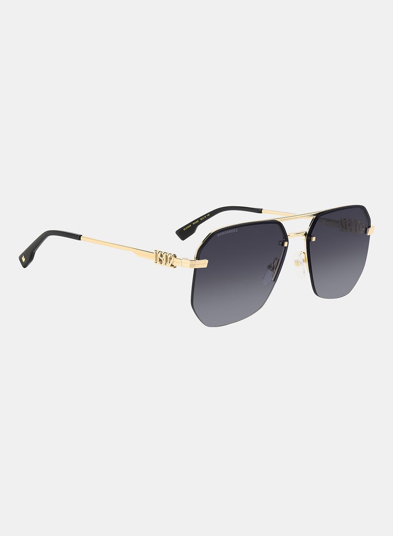 Dsquared Men Square Sunglasses 60 D2 0103/S - Image 2
