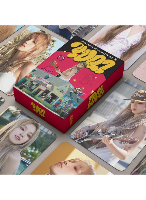 55Pcs (G)I-DLE Member Song Yuqi Mini Album YUQ1 Lomo Cards