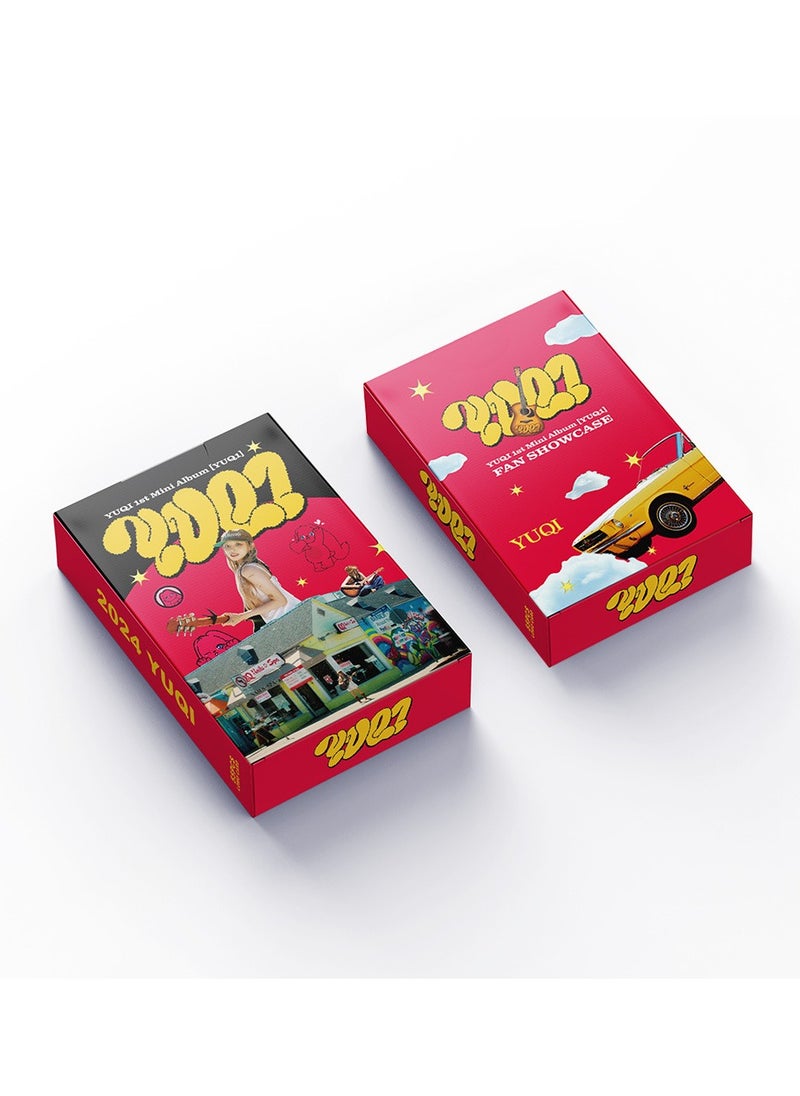 EHOME - 55Pcs (G)I-DLE Member Song Yuqi Mini Album YUQ1 Lomo Cards - Image 1